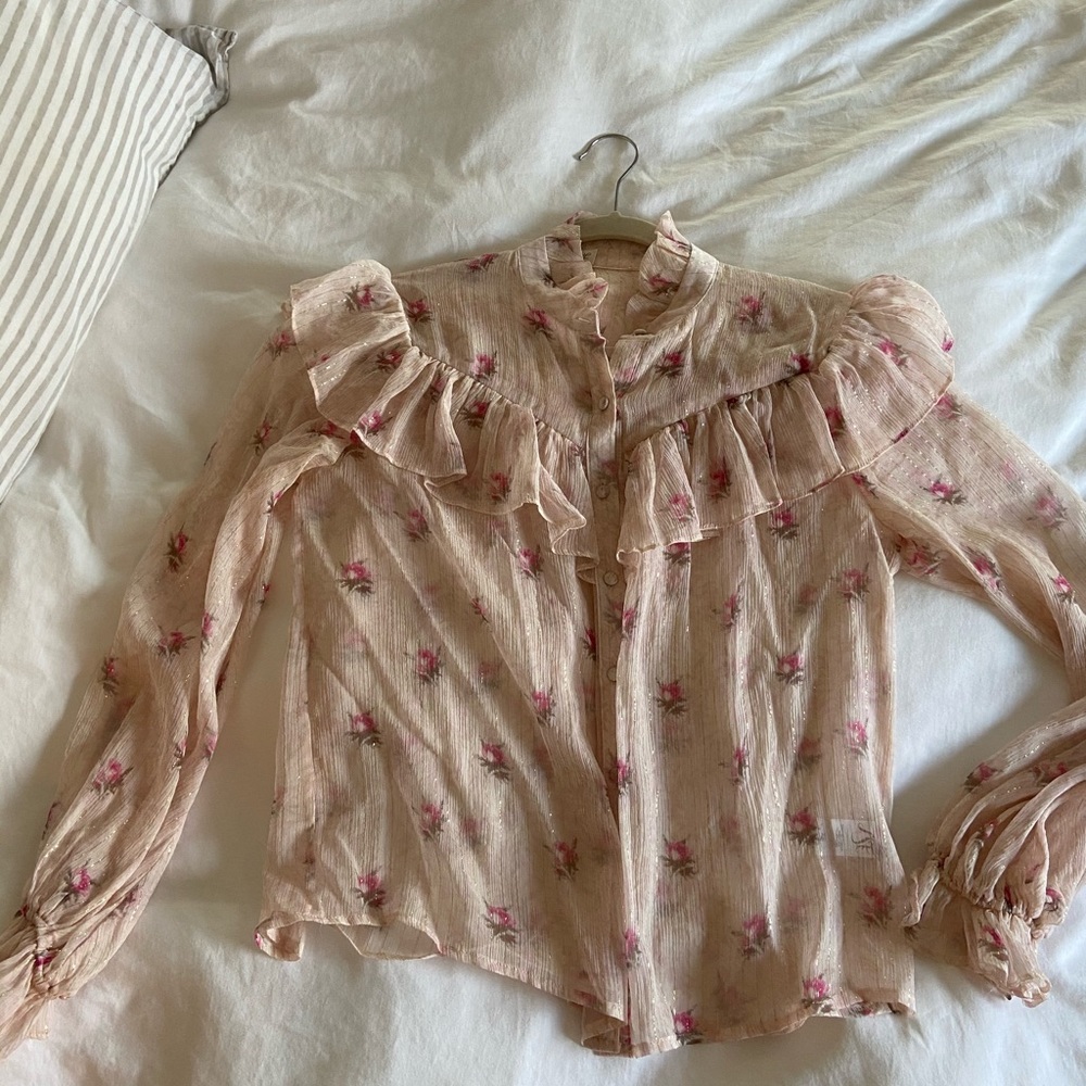 Love Shack Fancy blouse